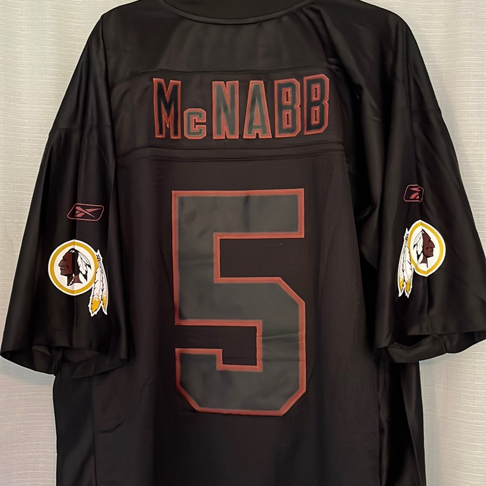 Vintage Washington Redskins McNabb Black Jersey